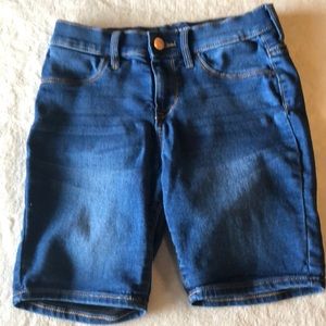 Girls jean shorts 10 plus